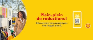 Profitez de réductions avec Shell GO+