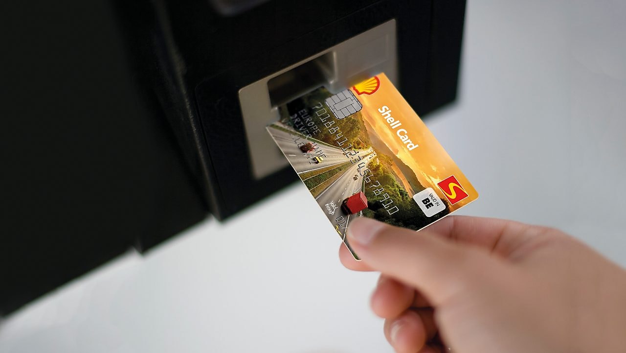 Carte carburant et de recharge Shell