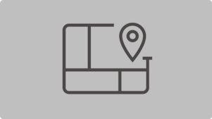 Point d’Intérêt (POI) sur une icône de carte