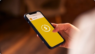 Smartphone dans une main