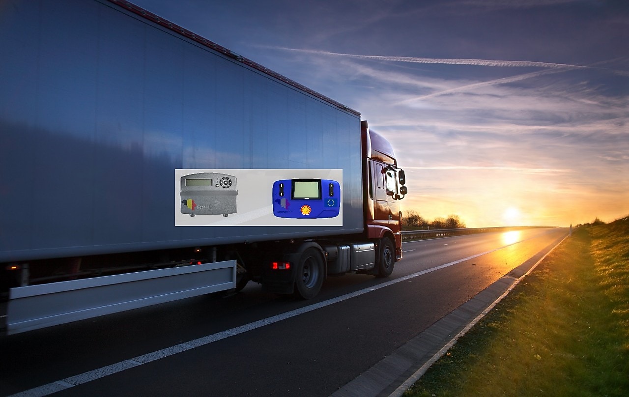 Chauffeur dans un truck