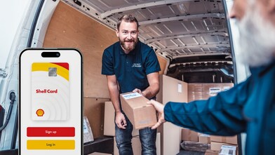 Shell fleet app
