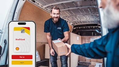 Shell fleet app