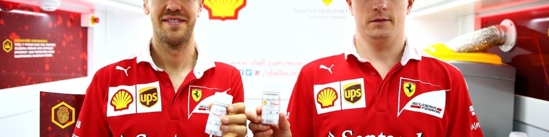 Sebastian Vettel et Kimi Raikkonen assurent la promotion de Shell V-Power