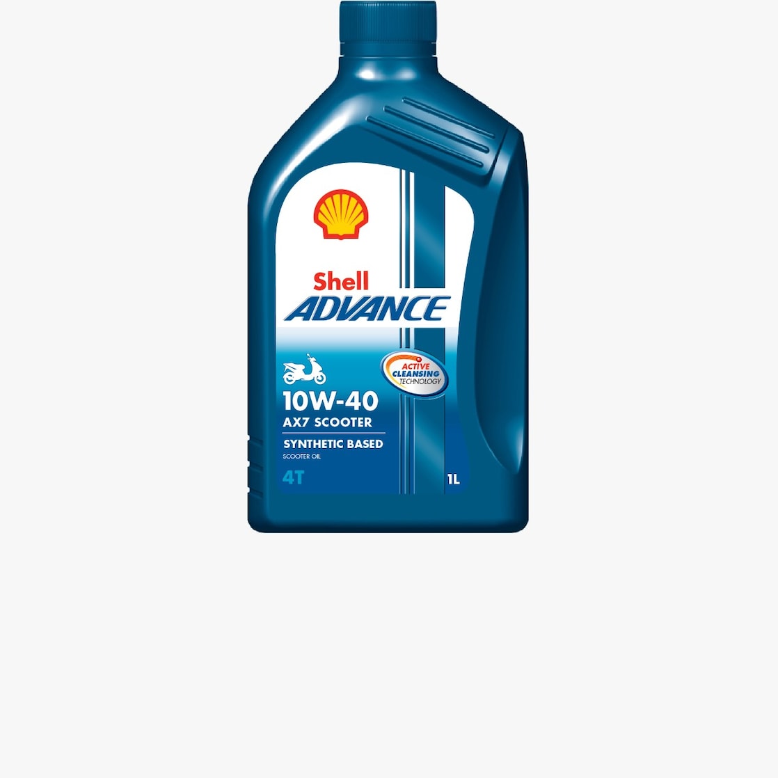 Packshot de Shell Advance 4T AX7 Scooter