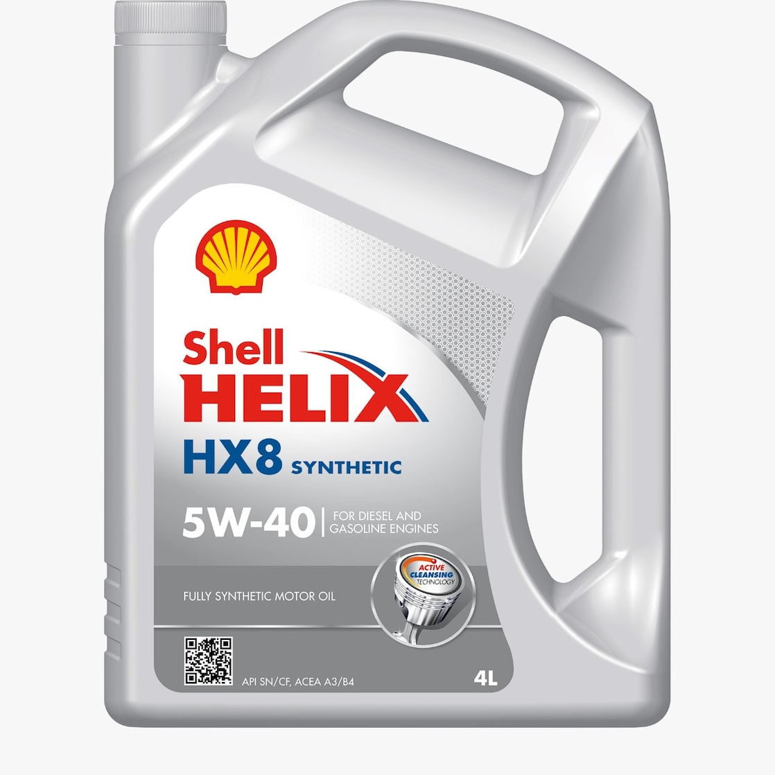 Packshot Shell Helix HX8 synthétique 5W-40