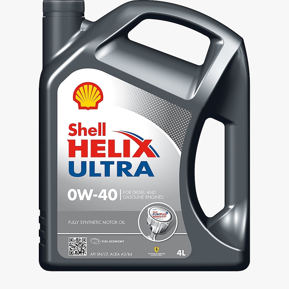 Packshot de Shell Helix Ultra 0W-40