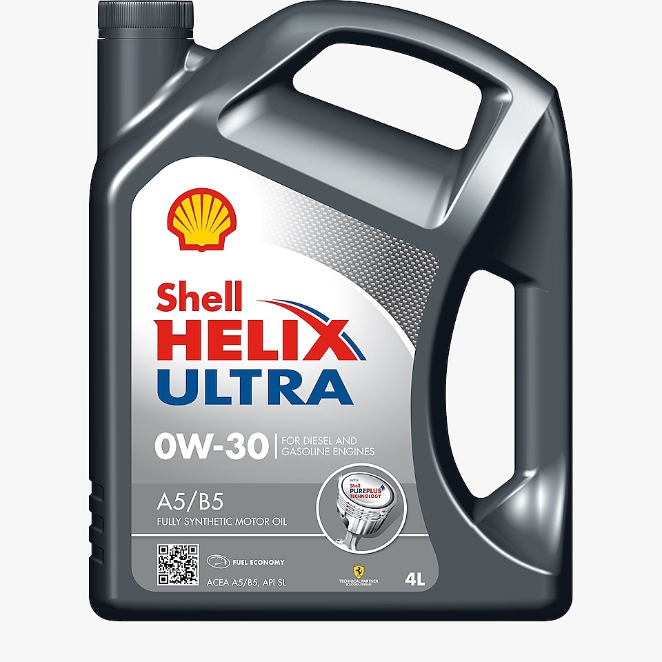 Packshot de Shell Helix Ultra A5/B5 0W-30